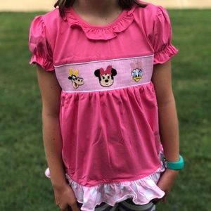 Smocked Clubhouse Gals Shirt